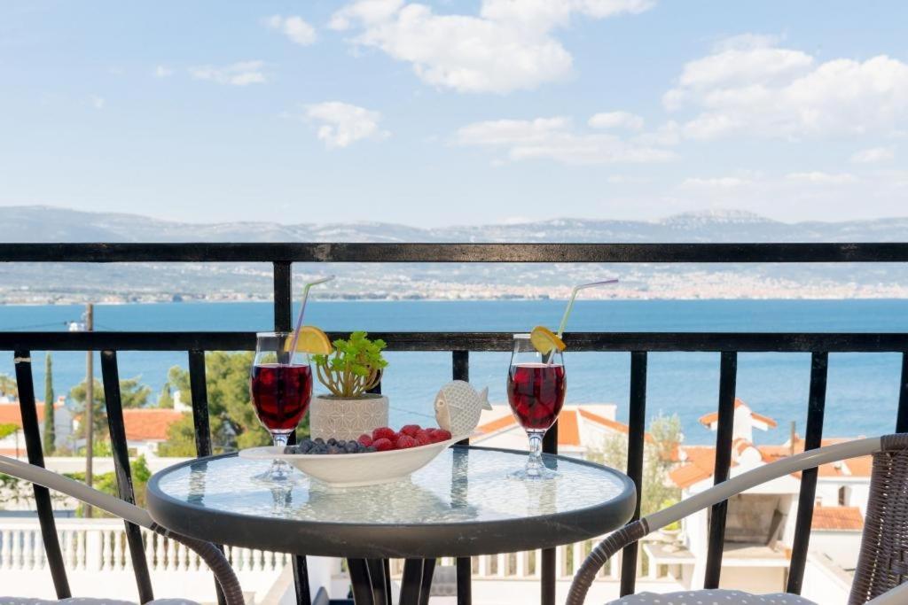 Ferienwohnung In Arbanija Mit Meerblick, Balkon, Klimaanlage, W-Lan 5137-1 Trogir Luaran gambar